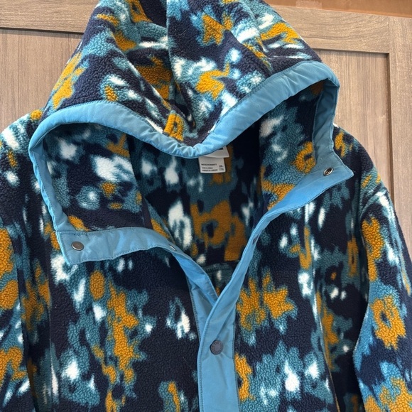 North Face Fleece Pullover Men's XXL Multicolor Carbondale Quarter Snap Hoodie - Picture 6 of 14